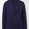 Cotton and Linen-Blend Suit Jacket Cotton and Linen-Blend Suit Jacket