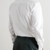 Slim-Fit Cotton-Poplin Shirt - BK