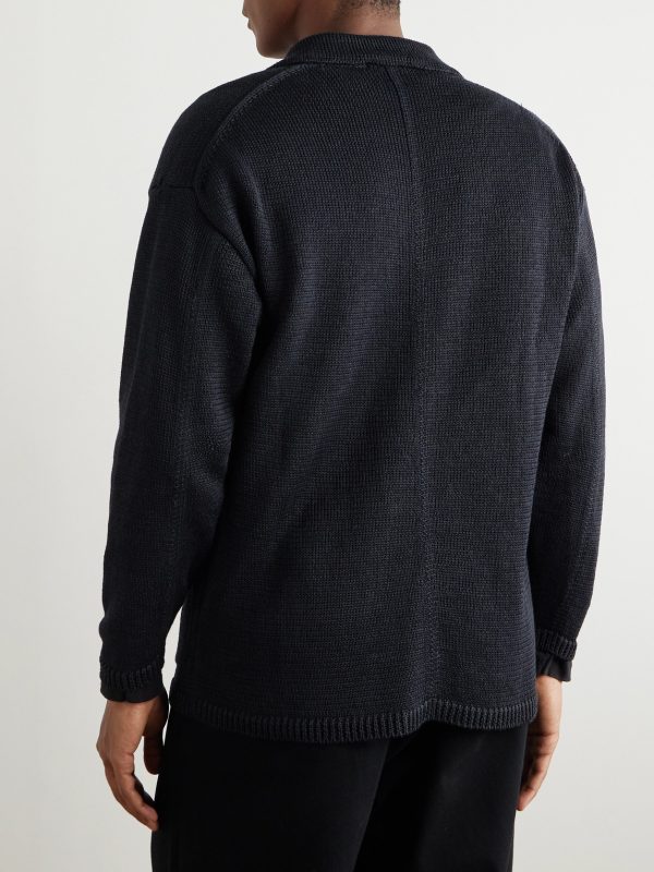 Linen Cardigan - BK Linen Cardigan - BK
