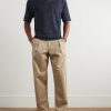 Knitted Linen Polo Shirt - OU
