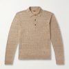 Pevaron Ribbed Linen and Cotton-Blend Polo Shirt