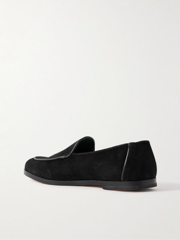 Belgee Suede Loafers - BK