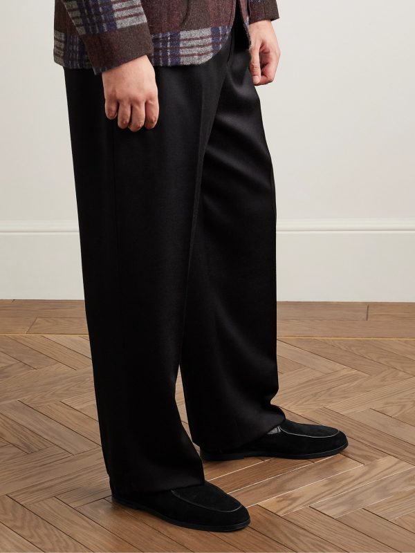 Belgee Suede Loafers - OU