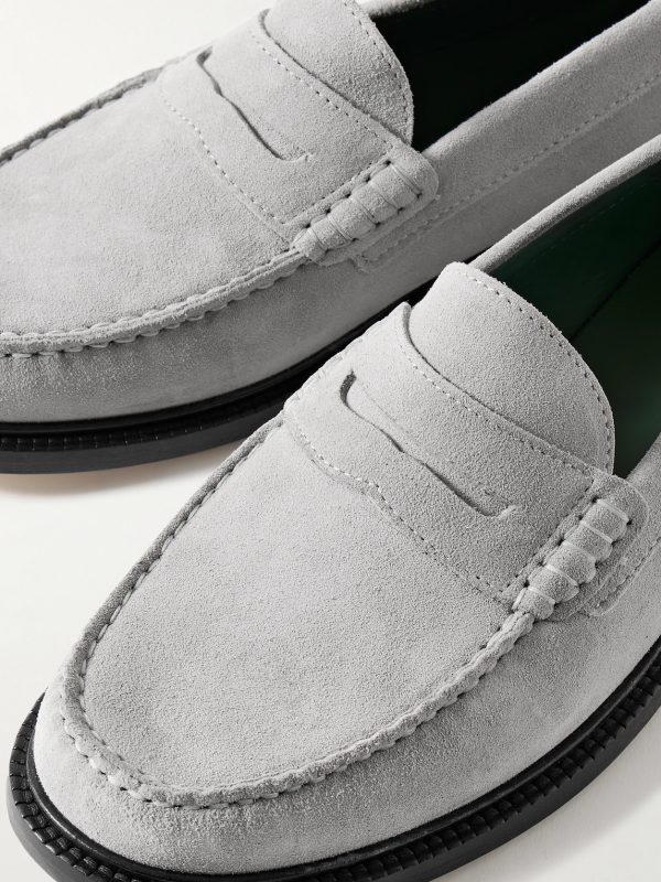Yardee Suede Penny Loafers - CU