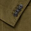 Double-Breasted Cotton-Blend Corduroy Suit Jacket - CU Double-Breasted Cotton-Blend Corduroy Suit Jacket - CU