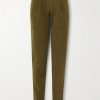 Slim-Fit Pleated Cotton-Blend Corduroy Suit Trousers Slim-Fit Pleated Cotton-Blend Corduroy Suit Trousers