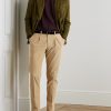 Straight-Leg Pleated Garment-Dyed Cotton-Blend Corduroy Suit Trousers - OU Straight-Leg Pleated Garment-Dyed Cotton-Blend Corduroy Suit Trousers - OU