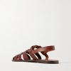 Quincy Leather Fisherman Sandals - BK