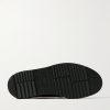 Byron Webbing-Trimmed Suede Derby Shoes - E1
