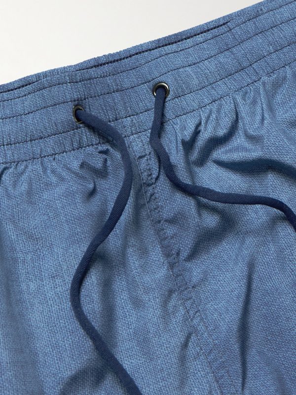 Straight-Leg Mid-Length Swim Shorts - CU Straight-Leg Mid-Length Swim Shorts - CU