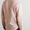 Garment-Dyed Linen Shirt - BK Garment-Dyed Linen Shirt - BK