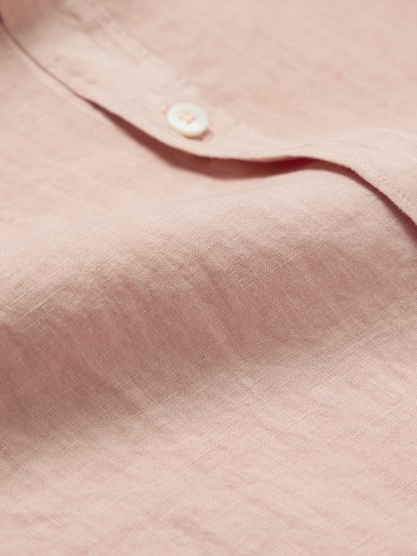 Garment-Dyed Linen Shirt - CU Garment-Dyed Linen Shirt - CU