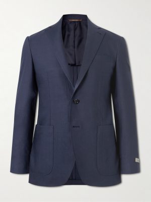 Kei Linen and Wool-Blend Suit Jacket Kei Linen and Wool-Blend Suit Jacket