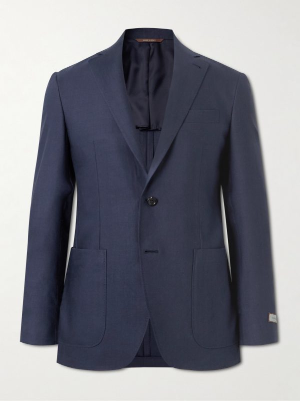 Kei Linen and Wool-Blend Suit Jacket Kei Linen and Wool-Blend Suit Jacket