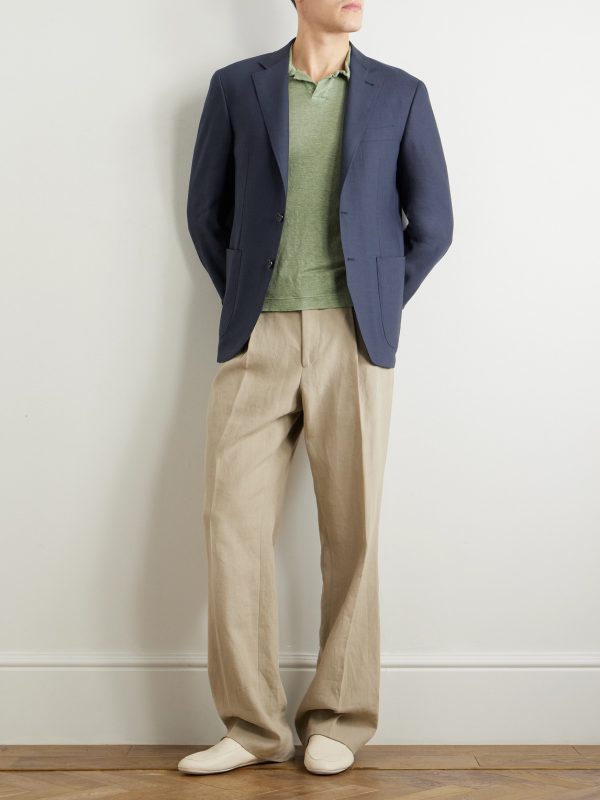 Kei Linen and Wool-Blend Suit Jacket - OU Kei Linen and Wool-Blend Suit Jacket - OU