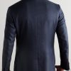 Unstructured Wool, Silk and Linen-Blend Blazer - BK