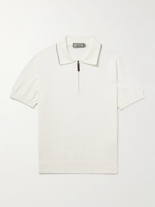 Slim-Fit Cotton Polo Shirt Slim-Fit Cotton Polo Shirt