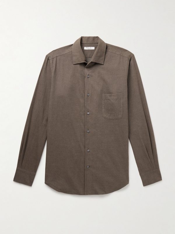 André Cotton-Flannel Shirt