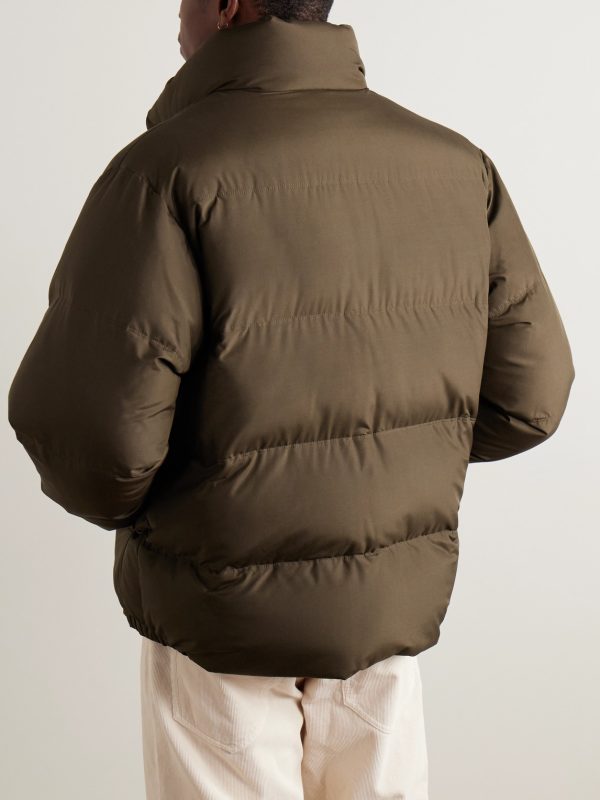 Lucio Quilted Storm System® Silk Jacket - BK Lucio Quilted Storm System® Silk Jacket - BK