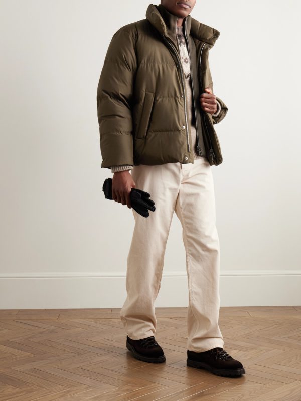 Lucio Quilted Storm System® Silk Jacket - OU Lucio Quilted Storm System® Silk Jacket - OU