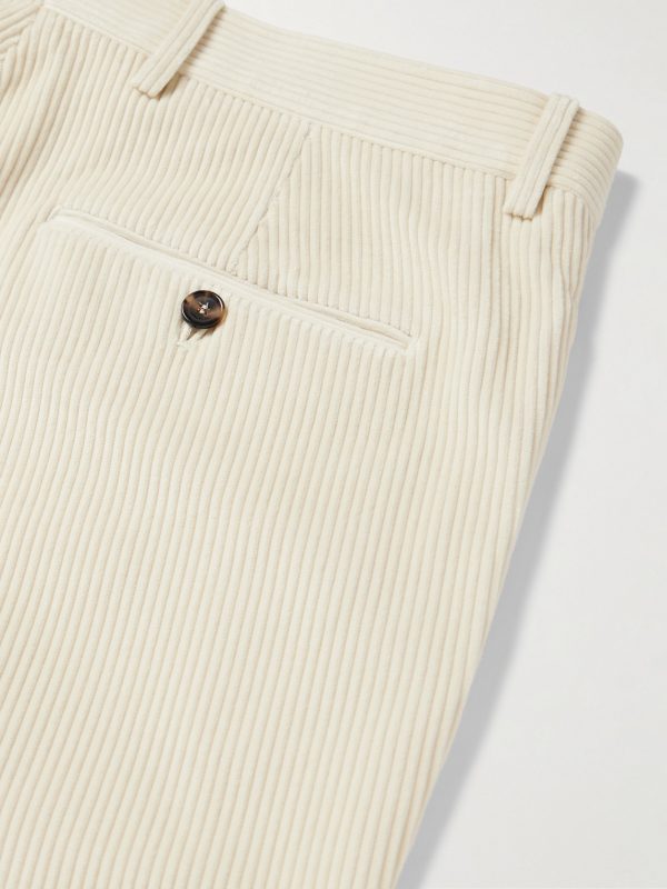 Jarno Straight-Leg Cotton-Corduroy Trousers - CU