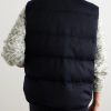 Lucio Quilted Storm System® Cashmere Down Gilet - BK