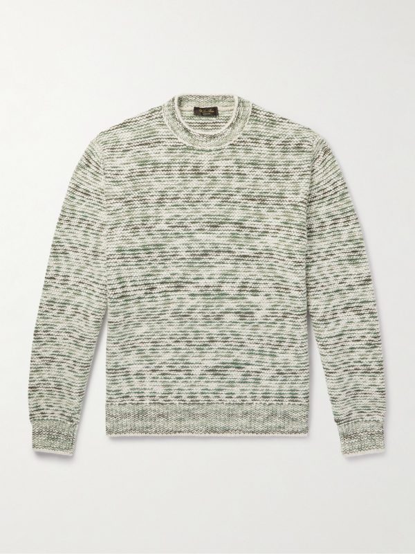 Gnifetti Textured-Knit Cashmere Sweater Gnifetti Textured-Knit Cashmere Sweater
