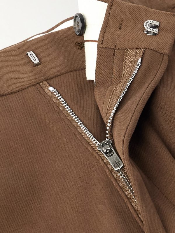 Jarno Austin Straight-Leg Stretch-Cotton Twill Trousers - E1 Jarno Austin Straight-Leg Stretch-Cotton Twill Trousers - E1