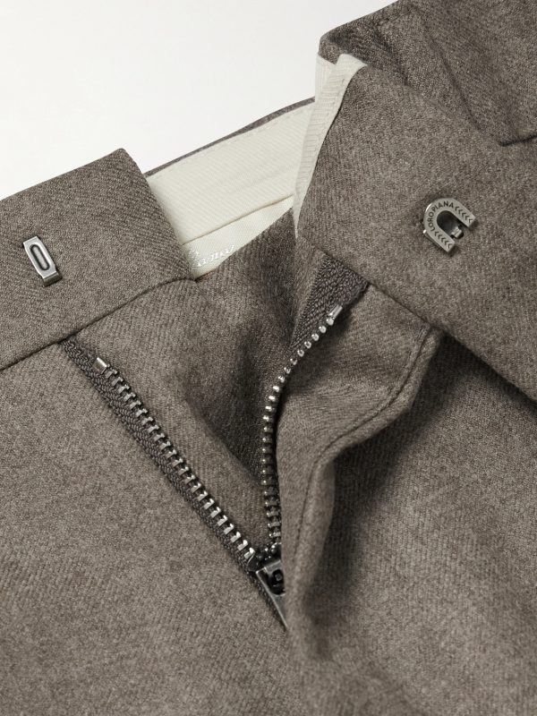 Jacey Straight-Leg Virgin Wool Trousers - E1 Jacey Straight-Leg Virgin Wool Trousers - E1
