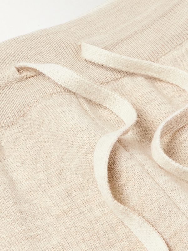 Sassiglioni Straight-Leg Wool Sweatpants - E1 Sassiglioni Straight-Leg Wool Sweatpants - E1