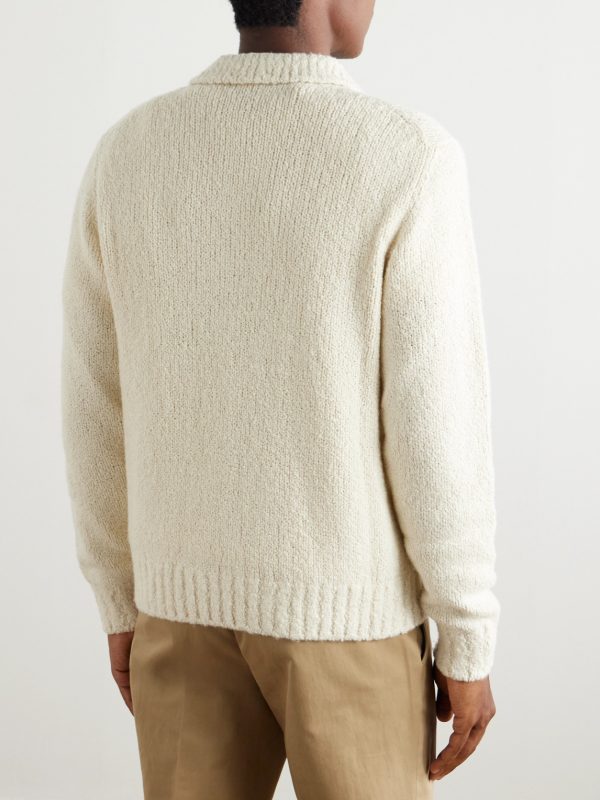 Folecchio Cashmere and Silk-Blend Half-Zip Sweater - BK Folecchio Cashmere and Silk-Blend Half-Zip Sweater - BK