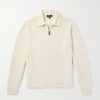 Folecchio Cashmere and Silk-Blend Half-Zip Sweater Folecchio Cashmere and Silk-Blend Half-Zip Sweater
