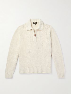 Folecchio Cashmere and Silk-Blend Half-Zip Sweater Folecchio Cashmere and Silk-Blend Half-Zip Sweater