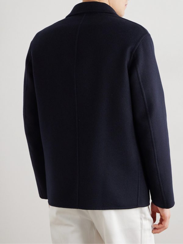 Umberto Unstructured Cashmere Blazer - BK