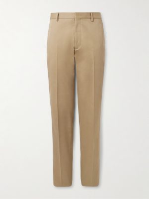 Jarno Austin Straight-Leg Stretch-Cotton Twill Trousers
