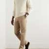 Jarno Austin Straight-Leg Stretch-Cotton Twill Trousers - OU