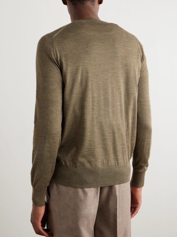 Wish® Virgin Wool Sweater - BK