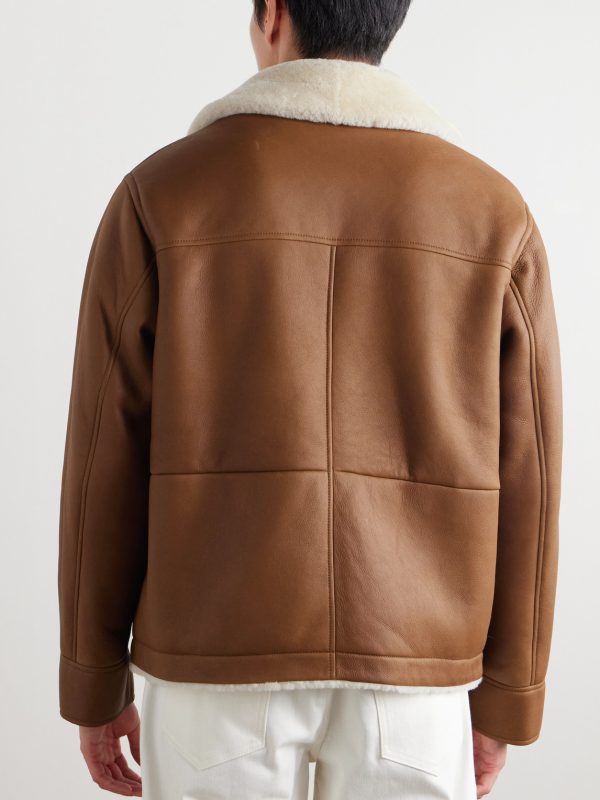 Augusto Shearling Jacket - BK Augusto Shearling Jacket - BK