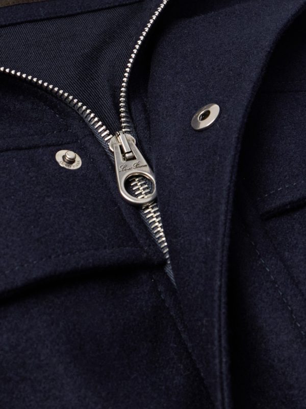 Tristar Wool and Cashmere-Blend Flannel Bomber Jacket - CU Tristar Wool and Cashmere-Blend Flannel Bomber Jacket - CU