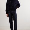 Tristar Wool and Cashmere-Blend Flannel Bomber Jacket - OU Tristar Wool and Cashmere-Blend Flannel Bomber Jacket - OU