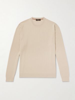 Riva Valdobbia Ribbed Virgin Wool Sweater Riva Valdobbia Ribbed Virgin Wool Sweater