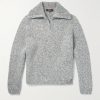 Alpe Meggiana Cashmere Half-Zip Sweater