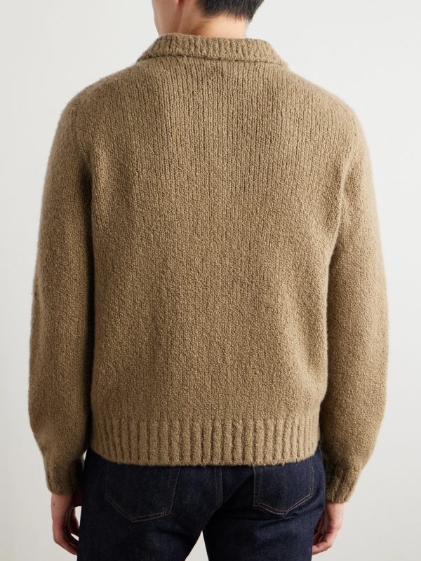 Folecchio Cashmere and Silk-Blend Half-Zip Sweater - BK Folecchio Cashmere and Silk-Blend Half-Zip Sweater - BK