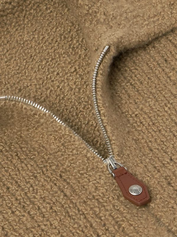 Folecchio Cashmere and Silk-Blend Half-Zip Sweater - CU Folecchio Cashmere and Silk-Blend Half-Zip Sweater - CU