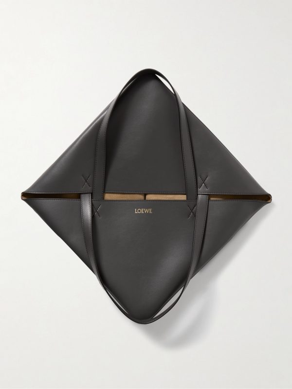 Puzzle Fold XL Panelled Leather Tote Bag - E2 Puzzle Fold XL Panelled Leather Tote Bag - E2