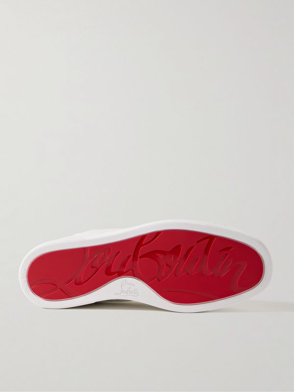 Louis Junior Spikes Cap-Toe Leather Sneakers - E1 Louis Junior Spikes Cap-Toe Leather Sneakers - E1