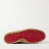 Louis Junior Grosgrain-Trimmed Suede Sneakers - E1 Louis Junior Grosgrain-Trimmed Suede Sneakers - E1