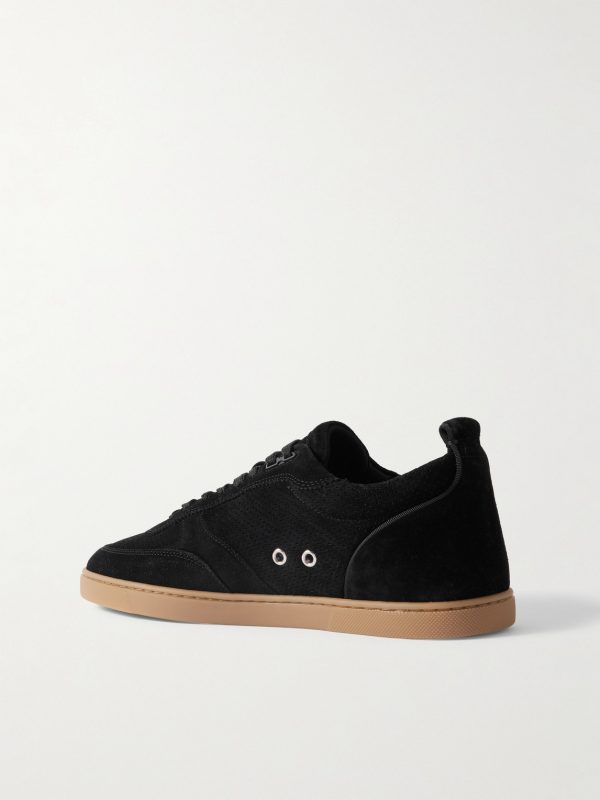 Tutti Rui Perforated Suede Sneakers - BK Tutti Rui Perforated Suede Sneakers - BK