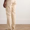 Slim-Fit Straight-Leg Cotton-Blend Twill Trousers - BK