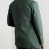 Ghost Slim-Fit Unstructured Wool Suit Jacket - BK Ghost Slim-Fit Unstructured Wool Suit Jacket - BK